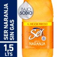 [24199] AGUA SER NARANJA 1,5 lt ( u x b 6)