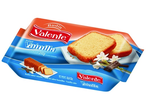 [25558] BUDIN VALENTE VAINILLA 170 gr ( u x b 15)