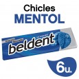 [46721] CHICLE BELDENT MENTOL 20 un ( u x b 20)