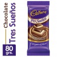 [14226] CHOCOLATE CADBURY TRES SUENOS 80 gr ( u x b 28)