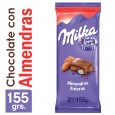 [19377] CHOCOLATE MILKA ALMENDRA 155 gr ( u x b 48)