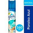 [6342] DESODORANTE DE AMBIENTE GLADE PARAISO AZUL 360 cc ( u x b 6)