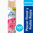 [14465] DESODORANTE DE AMBIENTE GLADE PLACER FLORAL 360 cc ( u x b 6)